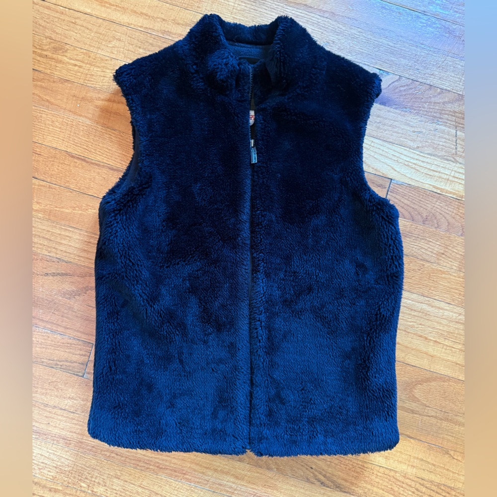 Spyder Black Fleece Vest